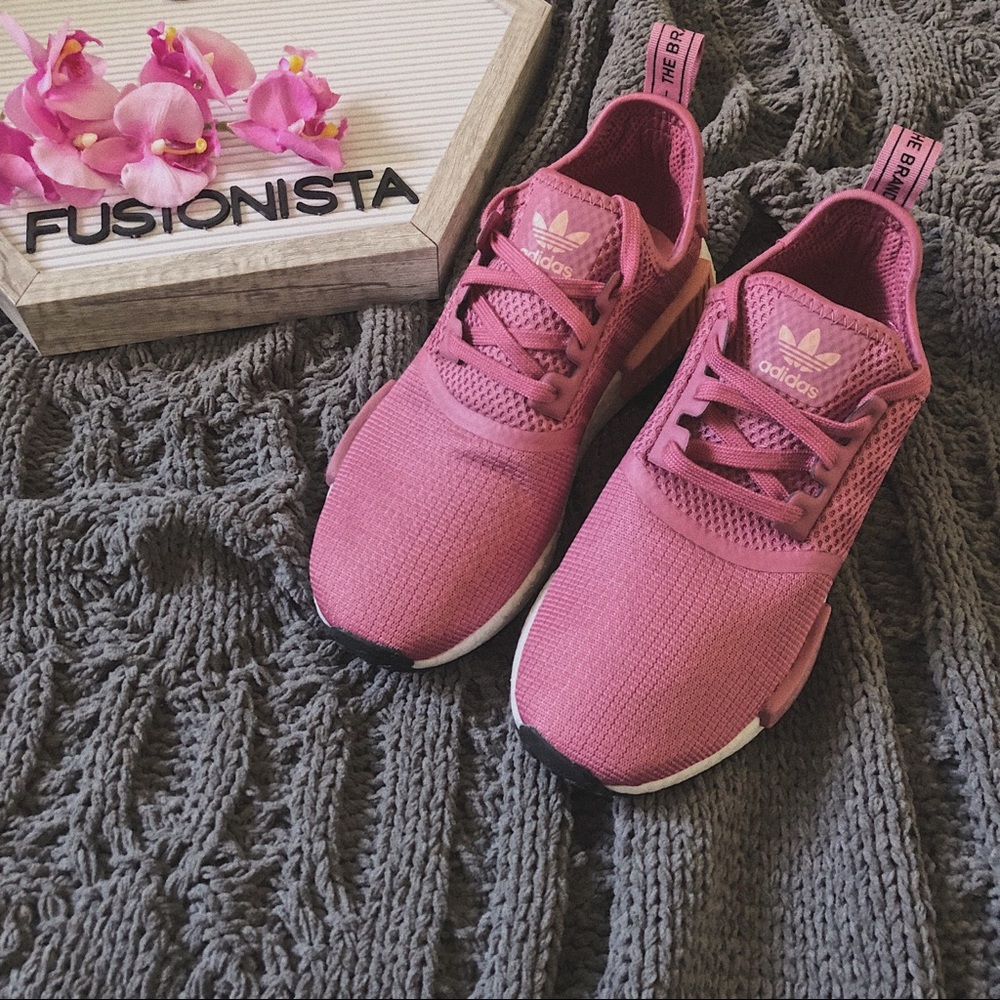 ‼️sold‼️🍭 Rare Adidas NMD R1 Dusty Rose - Picture 8 of 8